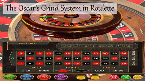The Oscar’s Grind Strategy For Roulette .